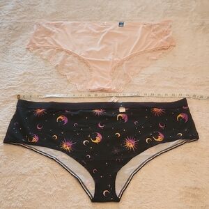 NWT Torrid Sz 5 Lot Of 2 Panties Cheeky Hipster Sexy